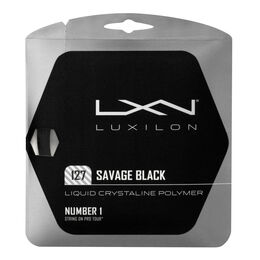 Corde Da Tennis Luxilon Savage Black 12,2m schwarz